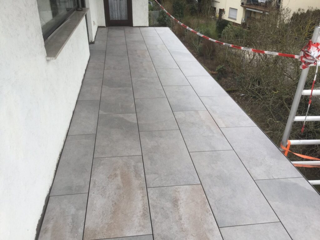 Lose Verlegung Keramikplatten – Heuler GmbH